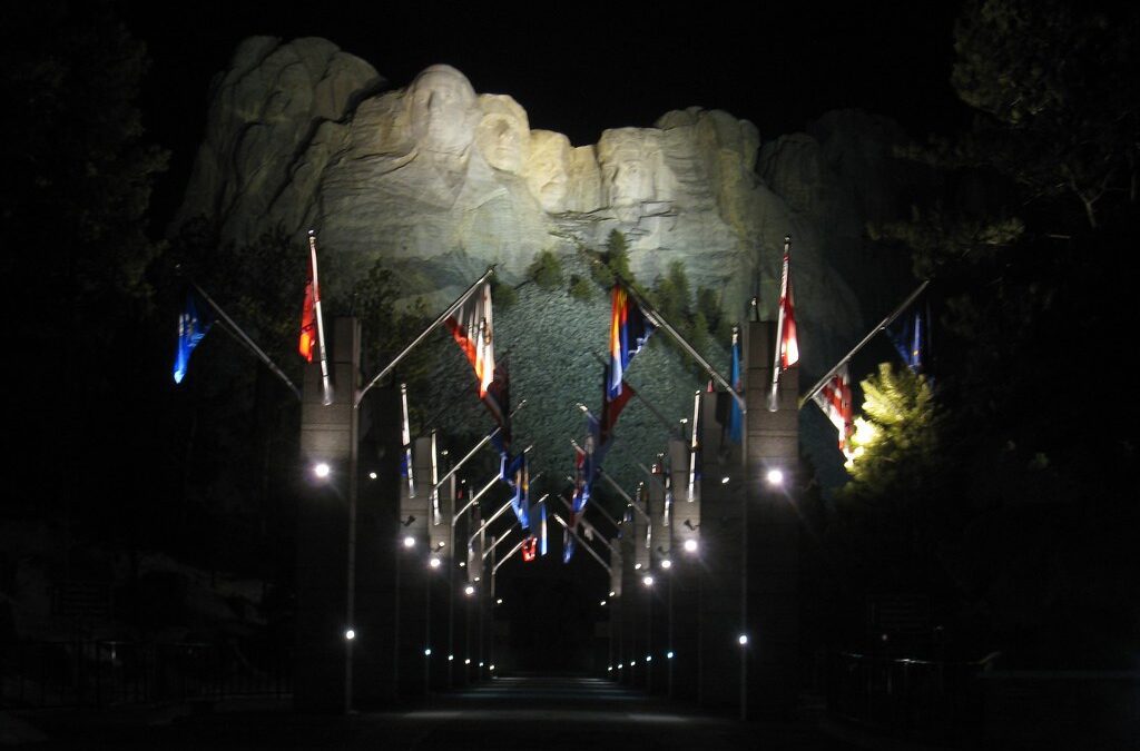 South Dakota Icon: Visiting Mount Rushmore At Night