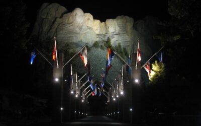 South Dakota Icon: Visiting Mount Rushmore At Night